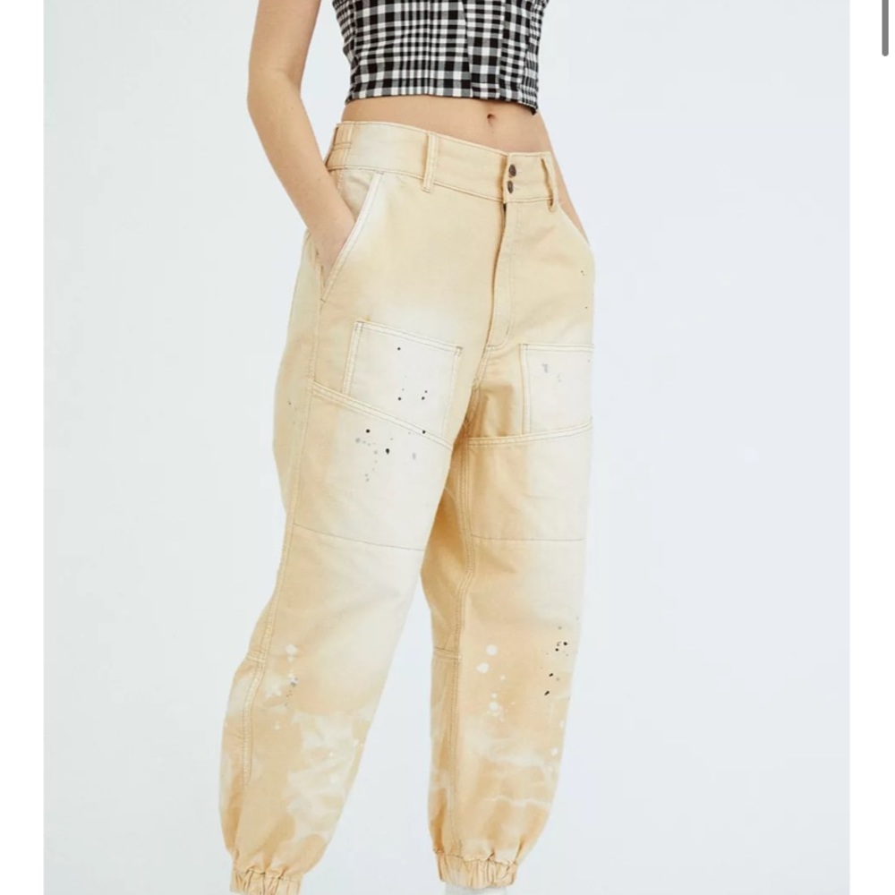 Urban / BDG utility jogger pants beige/stone 🍯